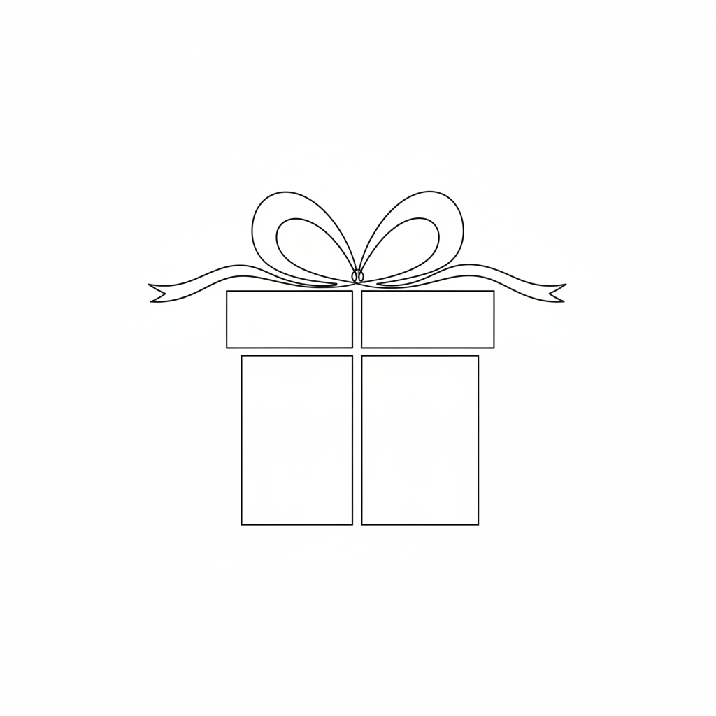 Gift box icon